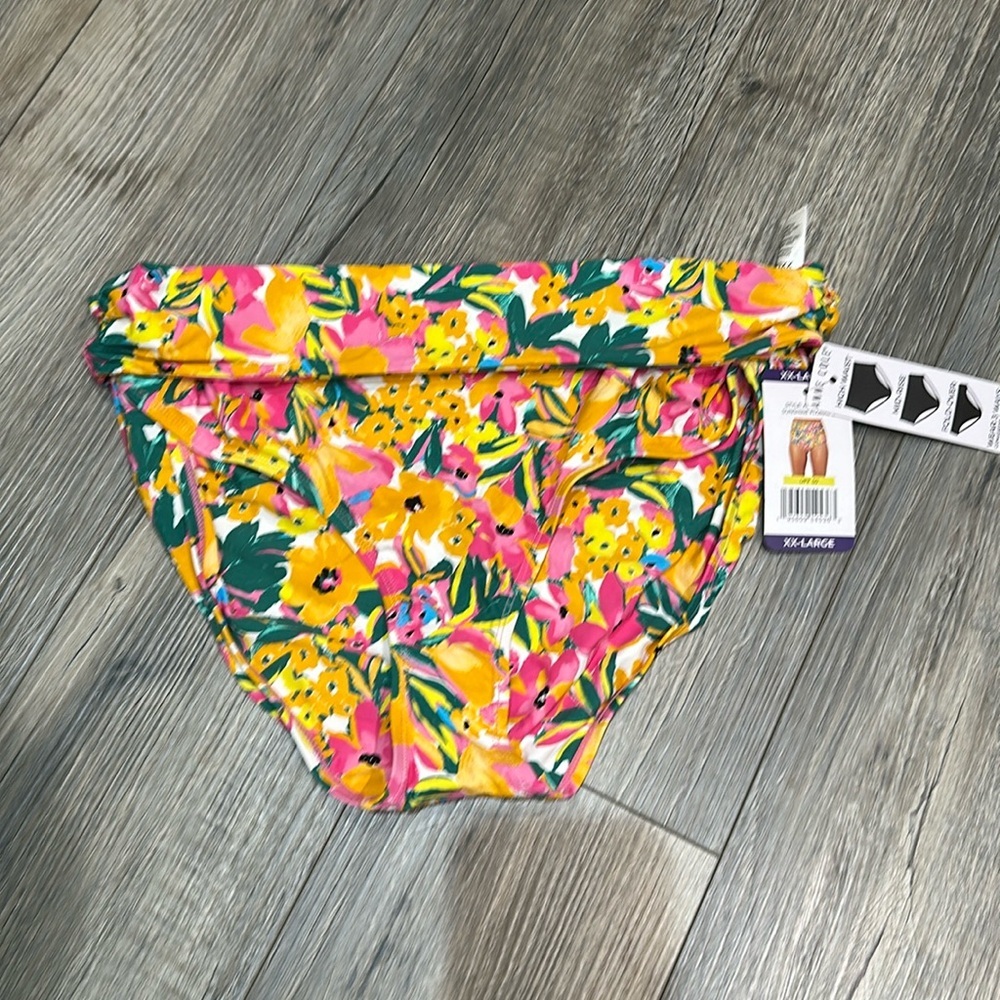 Nwt Anne Cole swim bottoms. Wear 3 ways. xxl. UPF 50. Pair with your top.